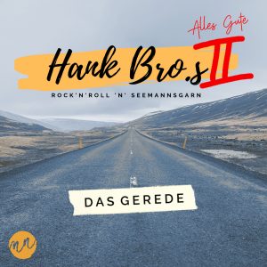 Cover "Das Gerede" in blau-grauen Tönen